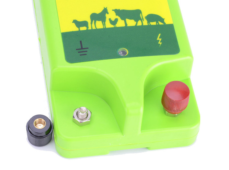 High Voltage Pulse Controller 20 km Electric Fence host 12v powered 2j waterproof electric animal fence energizer