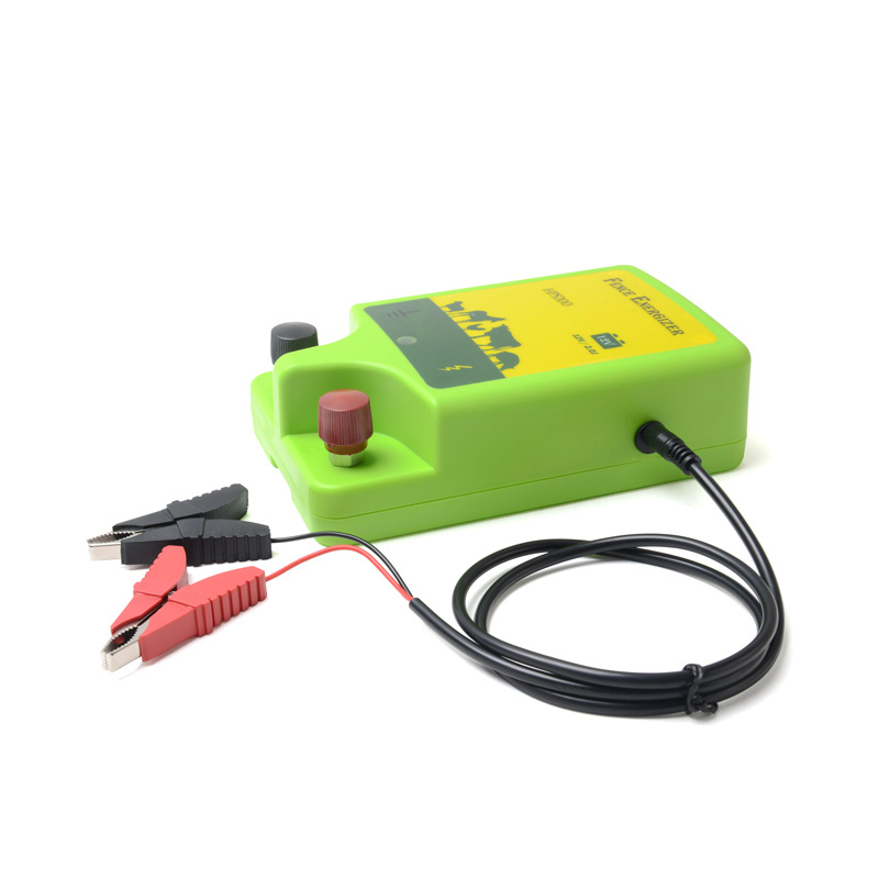 High Voltage Pulse Controller 20 km Electric Fence host 12v powered 2j waterproof electric animal fence energizer