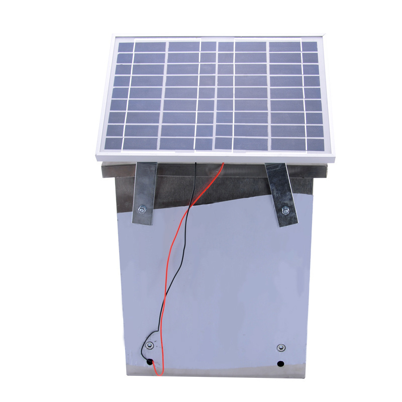 Low cost livestock outdoor elephant current solar power plastic electric fence energizer for cattle farm