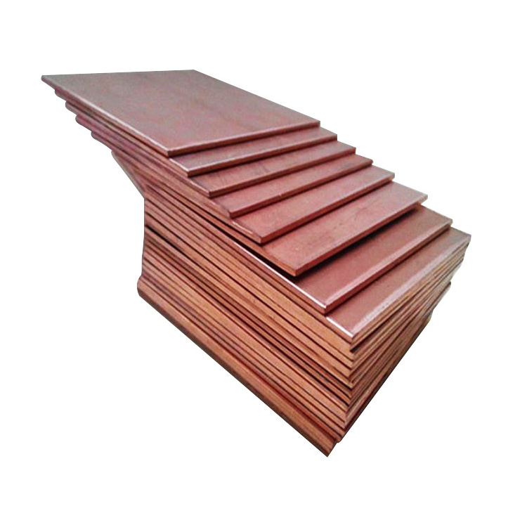 C10100 C12000 2mm 3mm Cathode Copper Plate Pure Copper Sheet