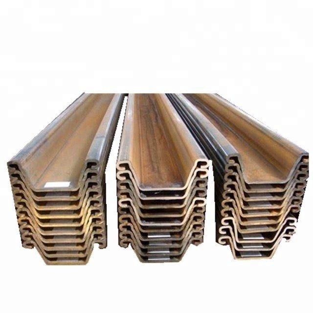 Good Quality Low Price durable vinyl steel sheet pile/hot rolled steel sheet piles