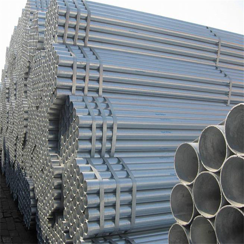 China hot sale 114mm powder coated 18 gauge thick round galvanized steel pipe  for building