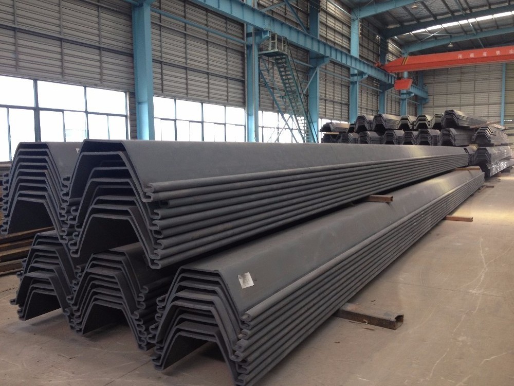 Good Quality Low Price durable vinyl steel sheet pile/hot rolled steel sheet piles