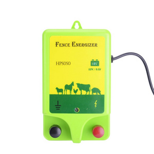 Security high voltage 12V domestic pasture animal elephant 110v electric fence 0.5J energizer for farm animals