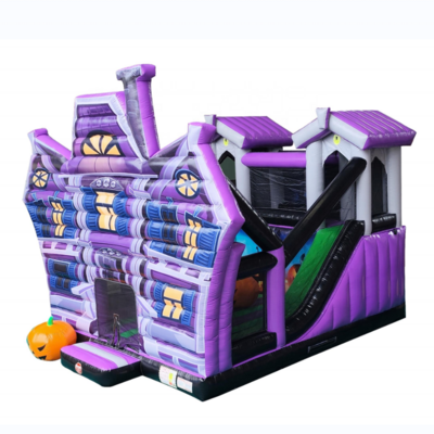 Halloween Haunted Bounce House Commercial Inflatable Haunted Bouncy Castle