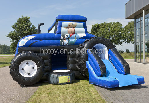 Commercial Inflatable truck bounce house tractor bouncer inflatable bouncy house jumping castle for sale