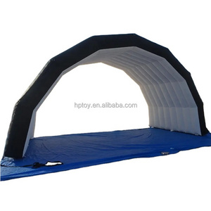 Customized Event Dome inflatable stage cover large inflatable stage tent for event