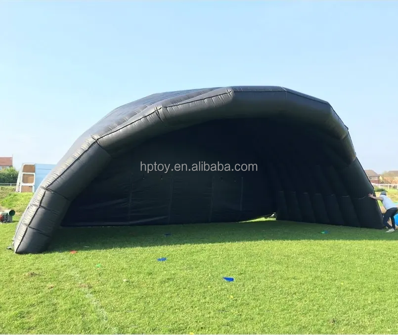 Customized Event Dome inflatable stage cover large inflatable stage tent for event