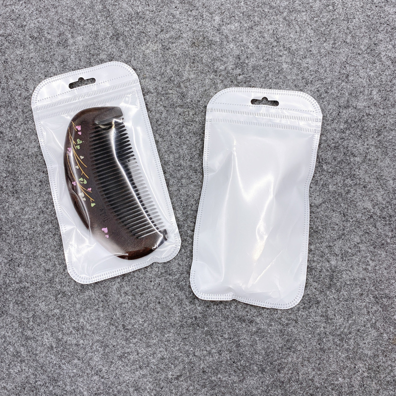 Zipper lock bag biodegradable clear packaging bag plastic sleeve packaging plastic bags