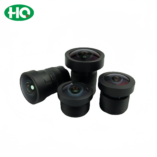 3.2mm 12MP M12 Mount Fisheye Lens F2.0 For 1/1.7