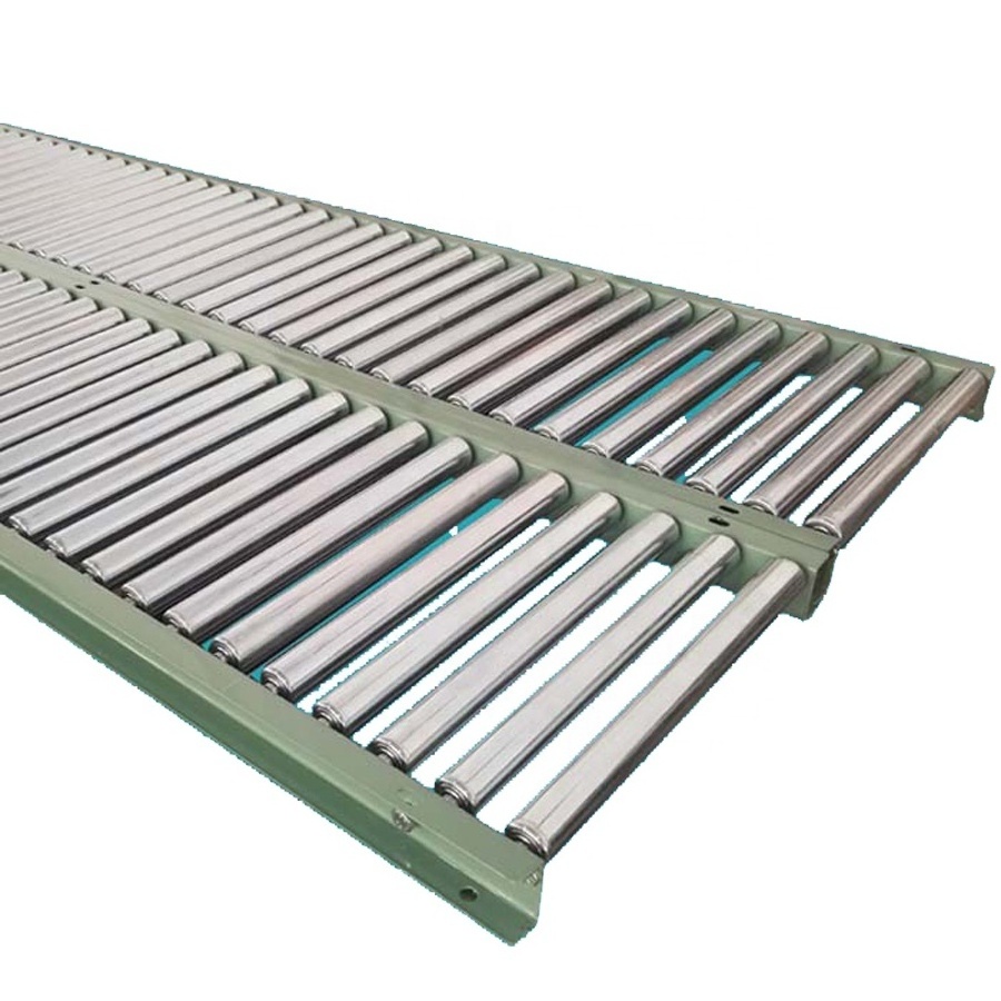 OEM carbon steel gravity roller conveyor