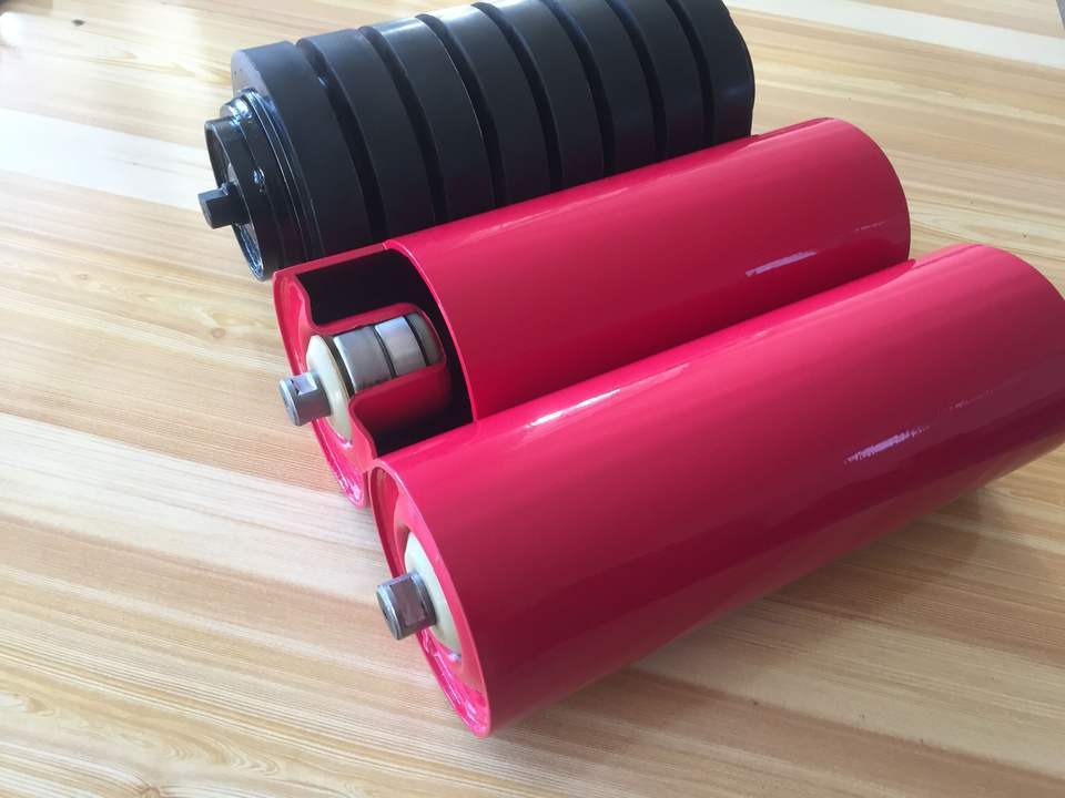 89mm cheap price carbon steel pipe conveyor carry idler roller return idler roller