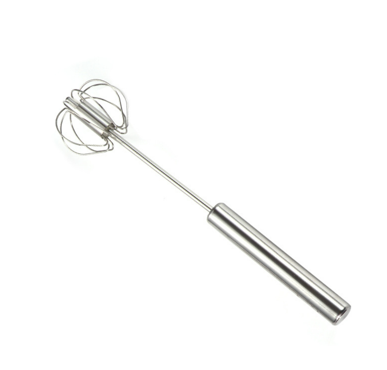 Cheap Kitchen Baking Tools kitchen wares Stainless Steel Manual Press Rotary Whisk Semi-automatic Whisk