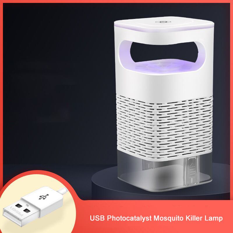 New USB Photocatalyst Mosquito Killer Lamp Household Fly Repellent LED Killer Mosquito Trap Lamp