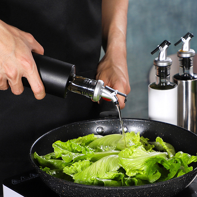 Multifunction Steel Oil Sprayer Bottle New Manual Olive Oil Cutting Kitchen Baking Salad BBQ Roasting Handheld Olive Oil Spray