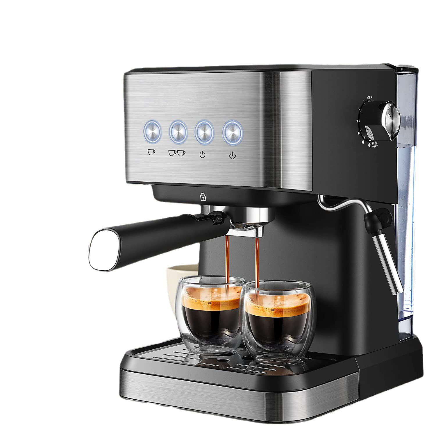 Professional Automatic Espresso Coffee Machine Coffee Maker Original Smart Home Espresso Maker with Electric Milk Frother