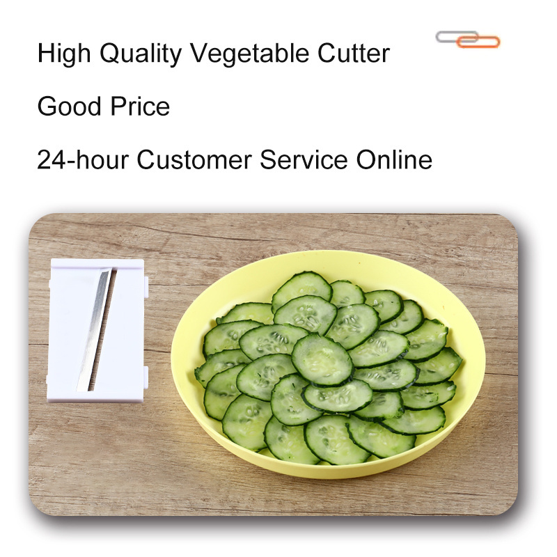 Veggie Slicer Kitchen Product 4 in 1 Rotate Vegetable Cutter Portable Chopper Grater Veget Chopper with Container and Lid