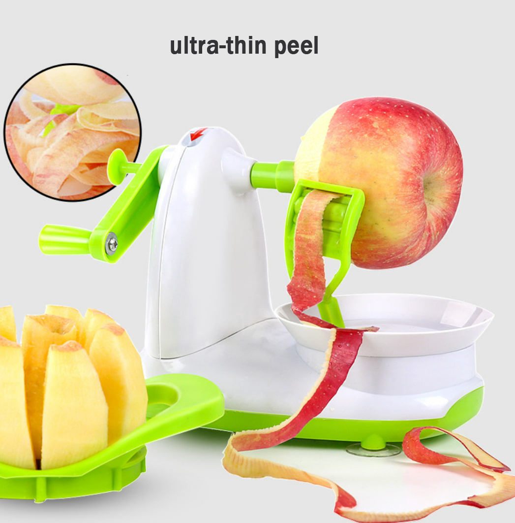 Multifunctional Fruit Peeling Machine Fruit Potato Peeler Hand-cranked Apple Peeler Kitchen Apple Slicer Corer Cutter