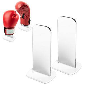 Boxing Display Stand Upright Baseball Display Stand Acrylic Vertical Holder Autograph Boxing Rack Easy Stand