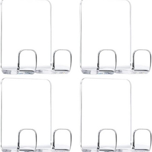 Clear Adhesive Hooks for Shower Wall Shower Shaver Holder Razor Storage Holders for Phone Bathtub Organizers Shower Hook Kitchen