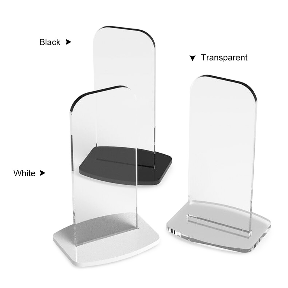 Boxing Display Stand Upright Baseball Display Stand Acrylic Vertical Holder Autograph Boxing Rack Easy Stand