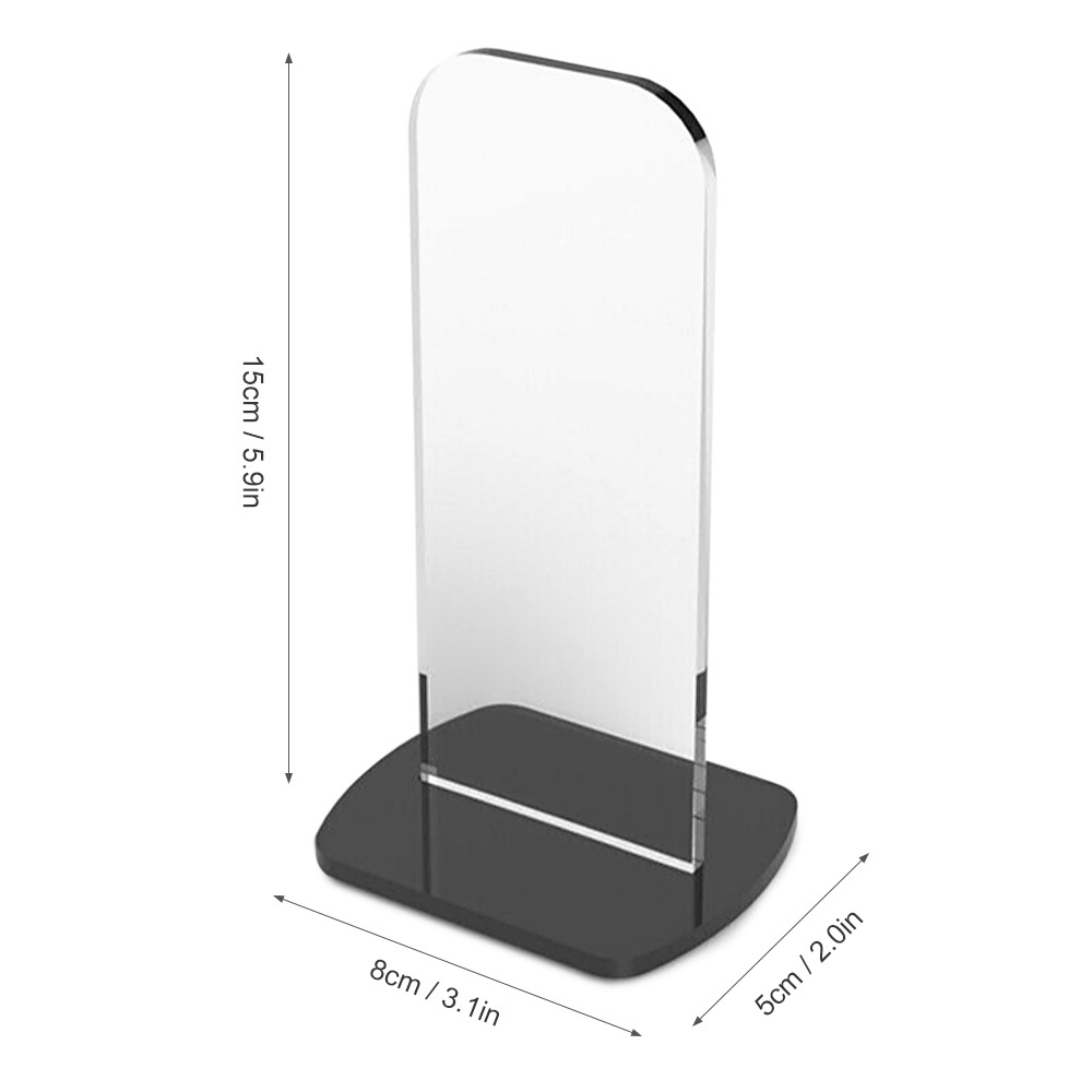 Boxing Display Stand Upright Baseball Display Stand Acrylic Vertical Holder Autograph Boxing Rack Easy Stand