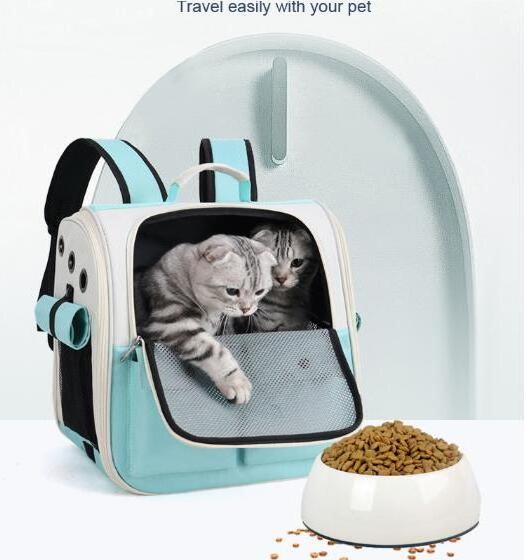 Portable pet Carrier Backpack Kitty Puppy Carrying Pets Supplies cat Carrier Backpacks for travel