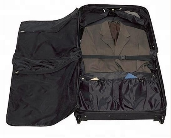 Hot selling rolling luggage trolley bags garment bag for men