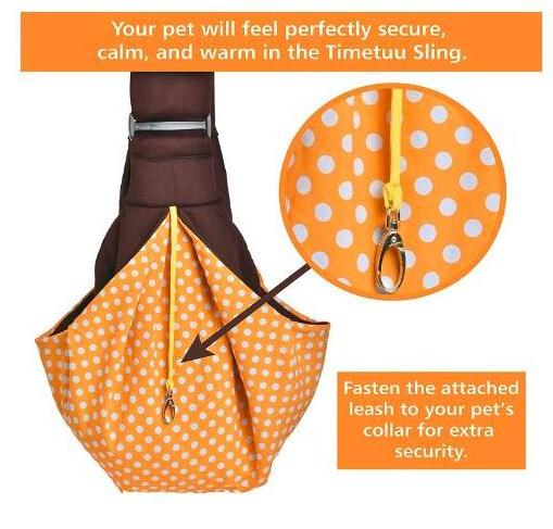 Waterproof cotton Small pet bag holder puppy bags dog Carrier bags for outdoor