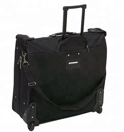 Hot selling rolling luggage trolley bags garment bag for men