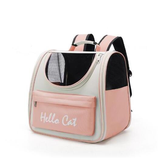 Wholesale Custom Outdoor Pet Backpack Breathable Small Dogs Cats Carrier backpacks For Travel