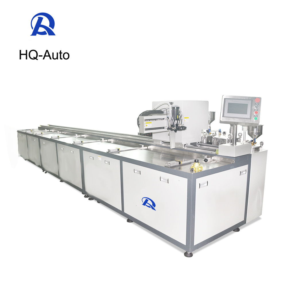 Special for 5M LED soft strip light high precision full automatic two components polyurethane ab glue dispensing machine