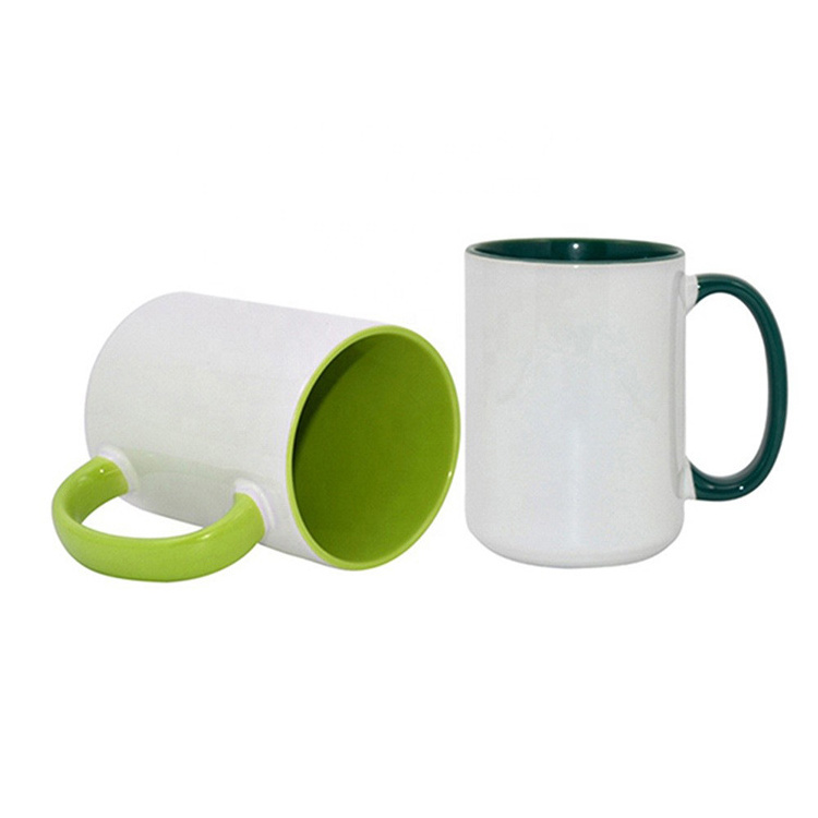 Promotion Wholesaler Unique Korean INS Style 15oz Ceramic Couple Mug with 3D Logo Personalization Picture