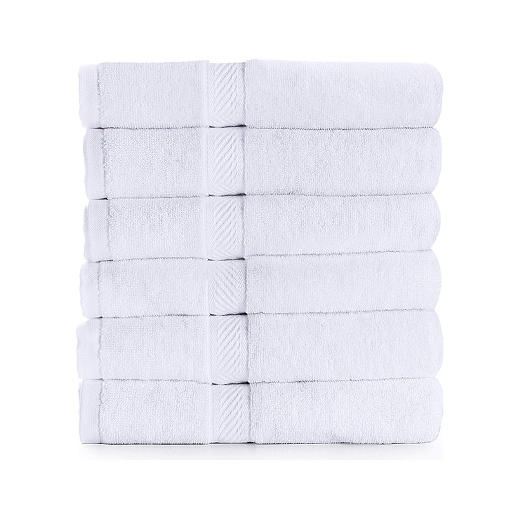 6 pcs Soft Bamboo Beach Face Hand Towels Sheet 700 gsm Pakistan Wholesale Custom Microfiber Bath Towel  with Custom Embroidery