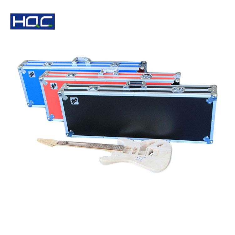 Hot-sale hard custom aluminum musical instrument case for carrying guitar