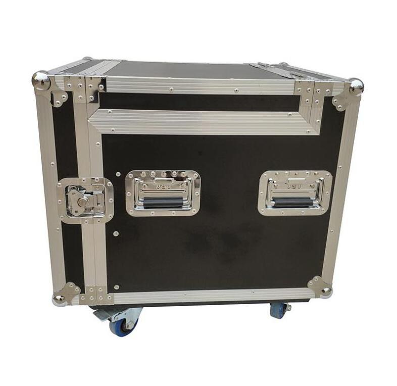 Exhibition used aluminum road cases transportation tool box plywood flight case