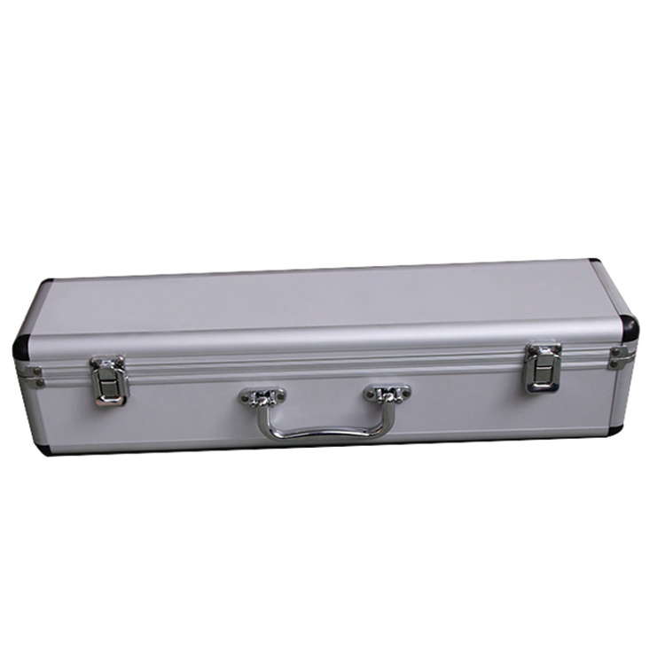 Custom foam Carrying Guns Storage Case Hard shell aluminum carrying gun case