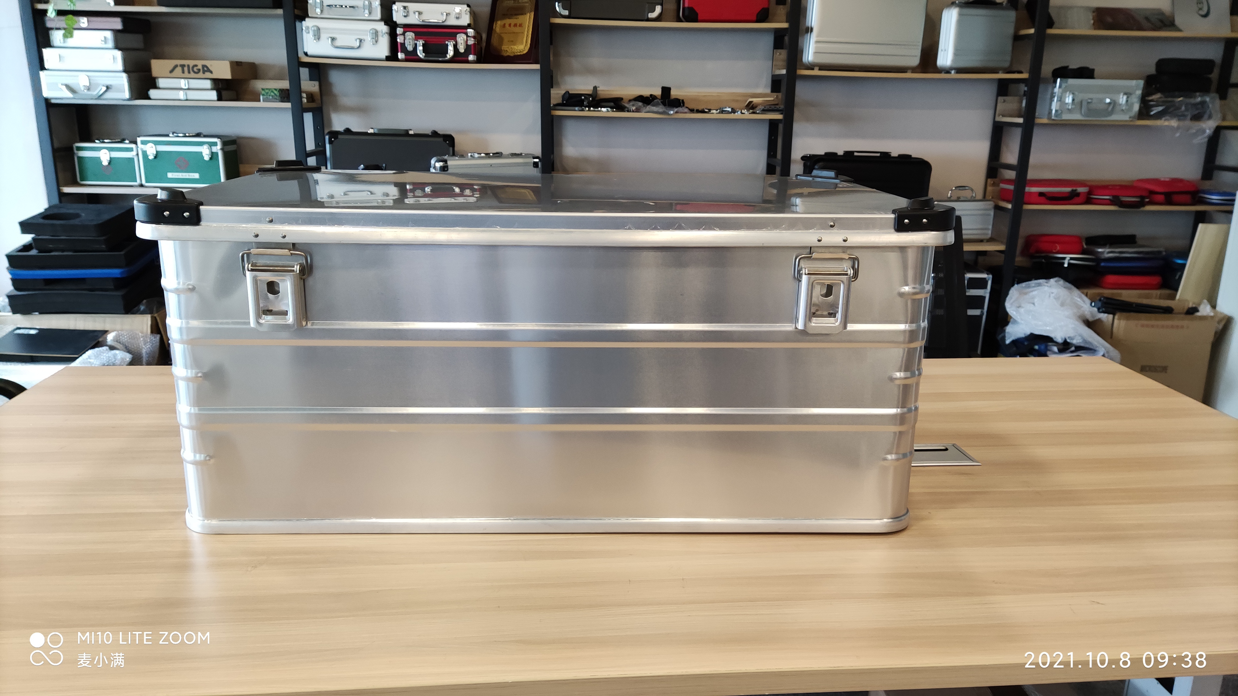 OEM Silver Aluminum Storage Small Aluminum Transportation Box with custom size