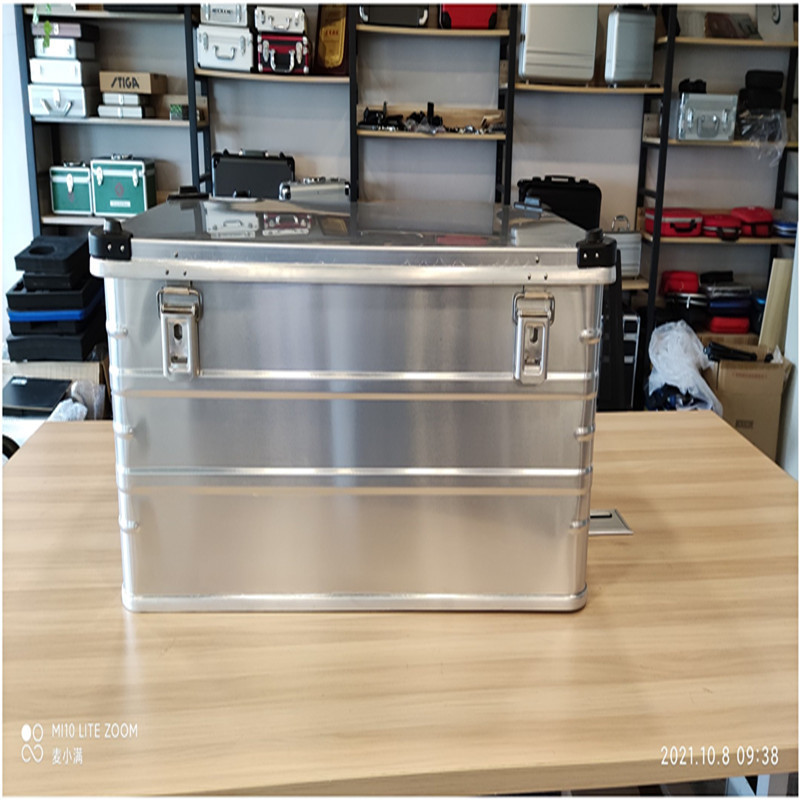 OEM Silver Aluminum Storage Small Aluminum Transportation Box with custom size