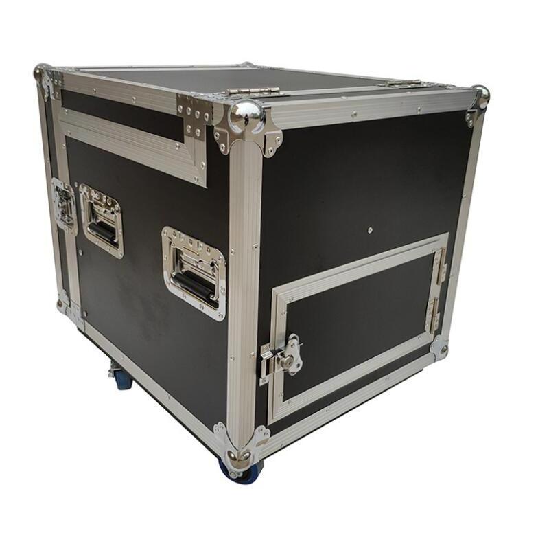 Exhibition used aluminum road cases transportation tool box plywood flight case