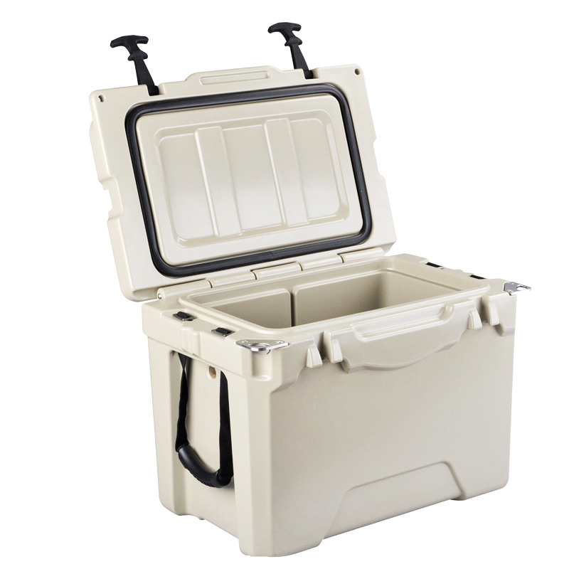 WeVi 45 QT Tough Cooler Hard Insulated Portable Outside Ice Chest Cooler Box with Lock