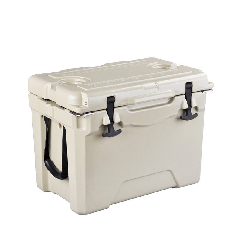 WeVi 45 QT Tough Cooler Hard Insulated Portable Outside Ice Chest Cooler Box with Lock