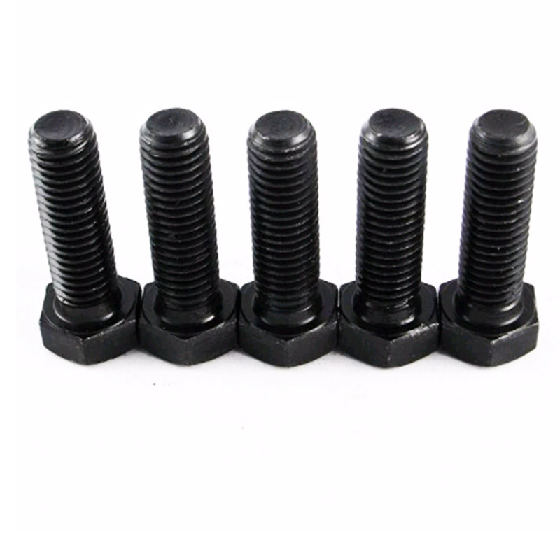 High Tensile DIN933 Carbon Steel Hexagon Head Bolt/Bolts Black Oxide Surface Treatment Grade 8.8