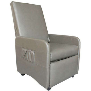 High Quality Customized Manual Folding Push Back Recliner Chair With Wheels