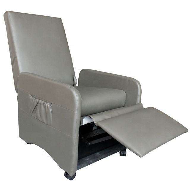 High Quality Customized Manual Folding Push Back Recliner Chair With Wheels