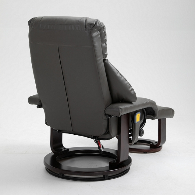 All KD/Half KD Manual Swivel RV Recliner TV Chair With Ottoman With Massage Function