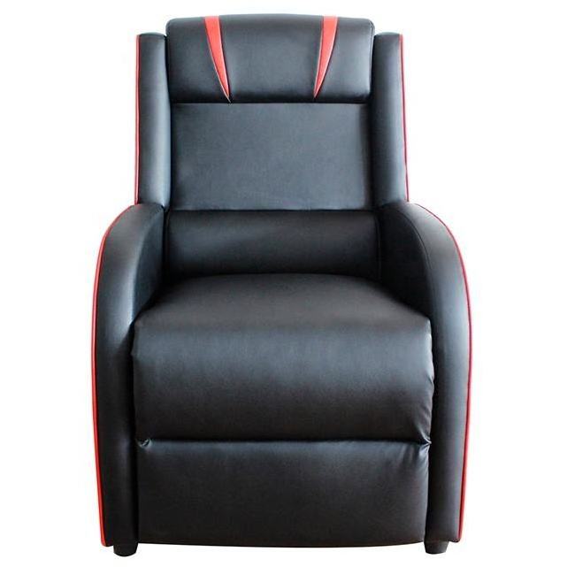 Pu Leather Adjustable Single Recliner Sofa Home Theater Seating Gaming Recliner Reading Chair Recliner Chair For Bedroom