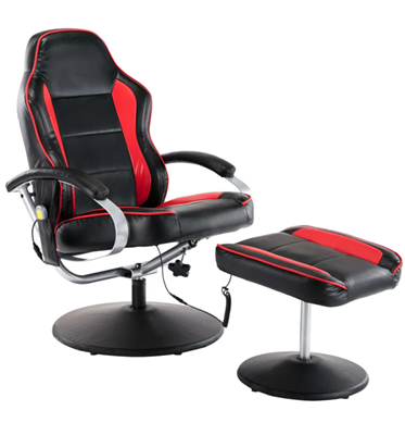 good quality gaming chair Modern PU/Fabric Material Manual RV Racing Gaming Manual Recliner Chair with Footrest