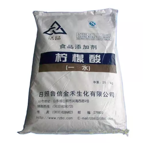 Monohydrate/Anhydrous Citric Acid for Food Additive