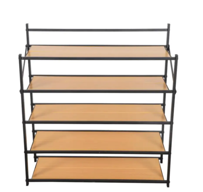 High Quality Durable Using Various China Wholesale Storage Holders Racks Shoes 360 Rotating Metal Shoe Rack